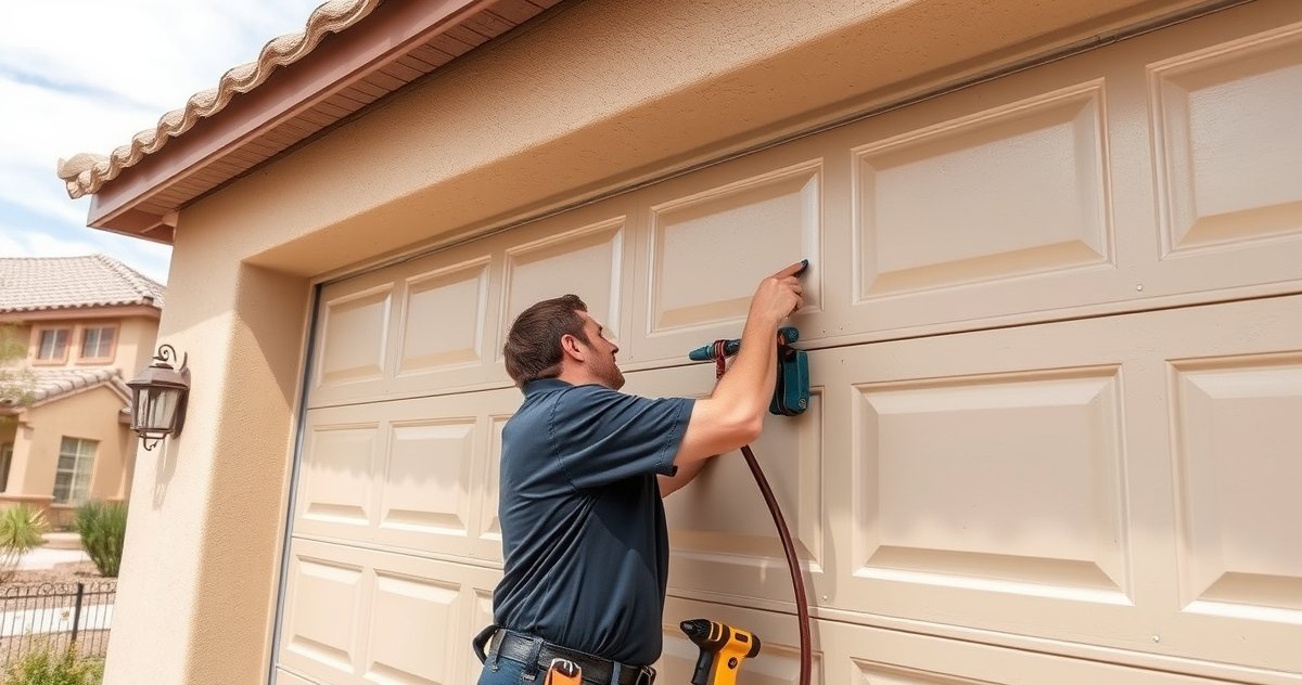 Las Vegas garage door repair service