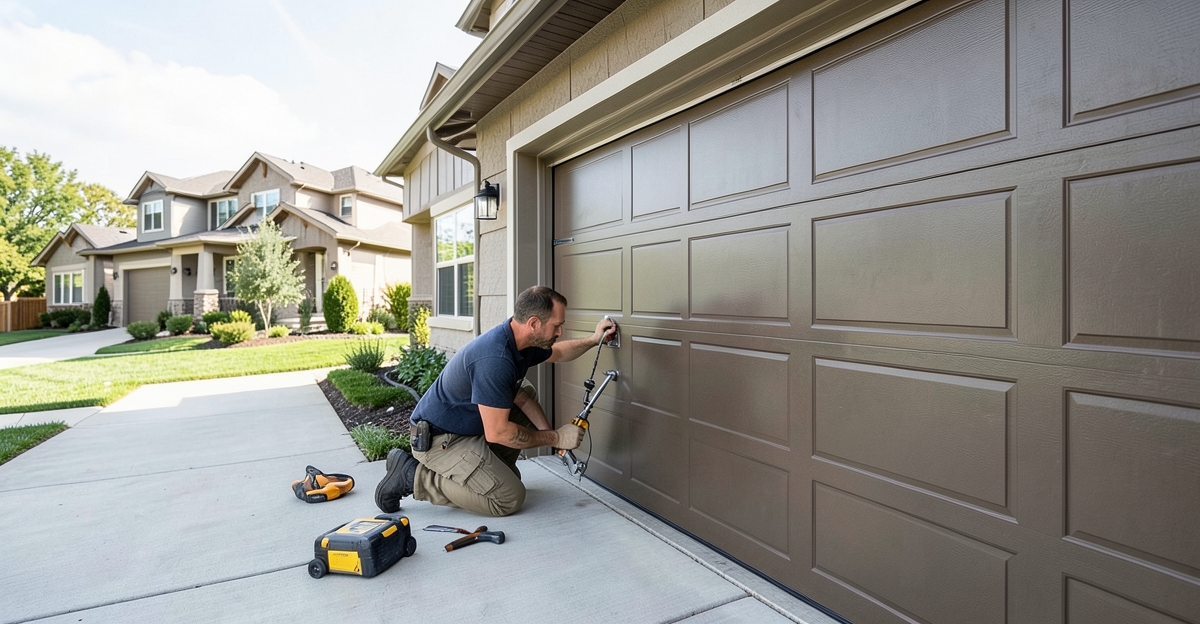 Menlo Park garage door repair service