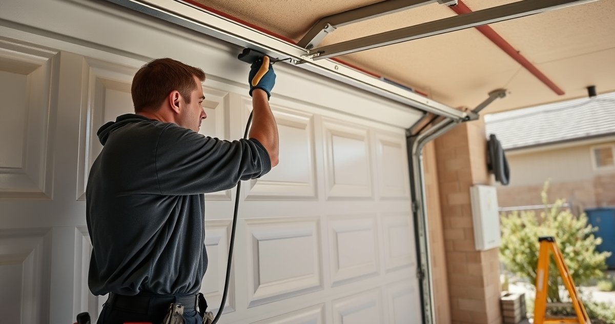 Stockton garage door repair service