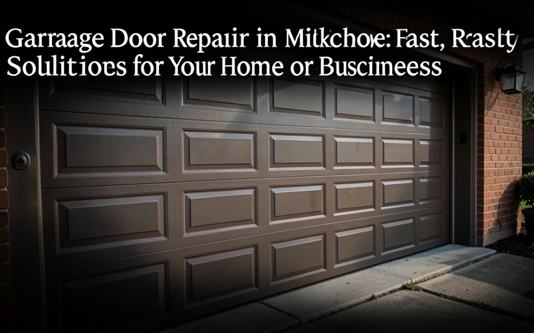 Garage Door Repair in Milwaukee: Fast, Reliable Solutions for Your Home or Business