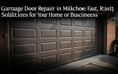 Garage Door Repair in Milwaukee: Fast, Reliable Solutions for Your Home or Business