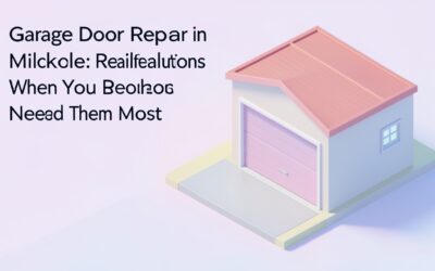 Garage Door Repair in Milwaukee: Reliable Solutions When You Need Them Most