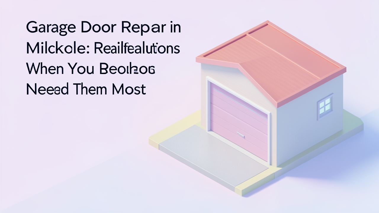 Featured image for: Garage Door Repair in Milwaukee: Reliable Solutions When You Need Them Most