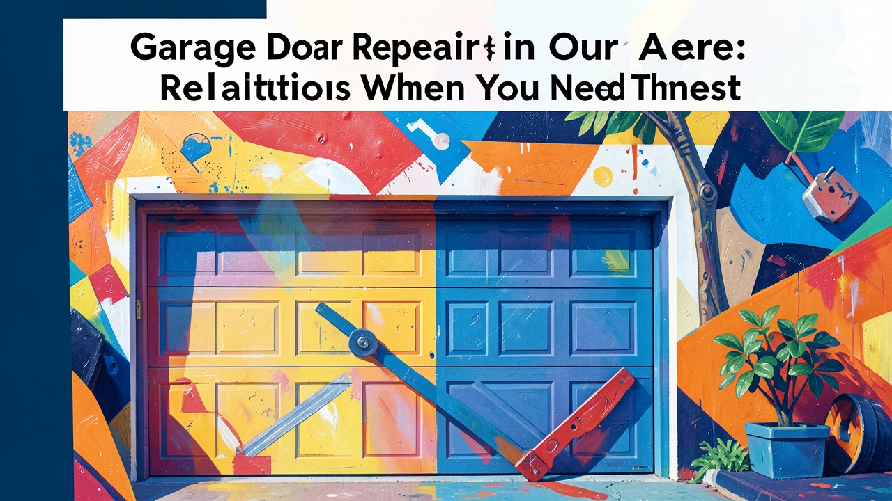 Featured image for: Garage Door Repair in Our Area: Reliable Solutions When You Need Them Most