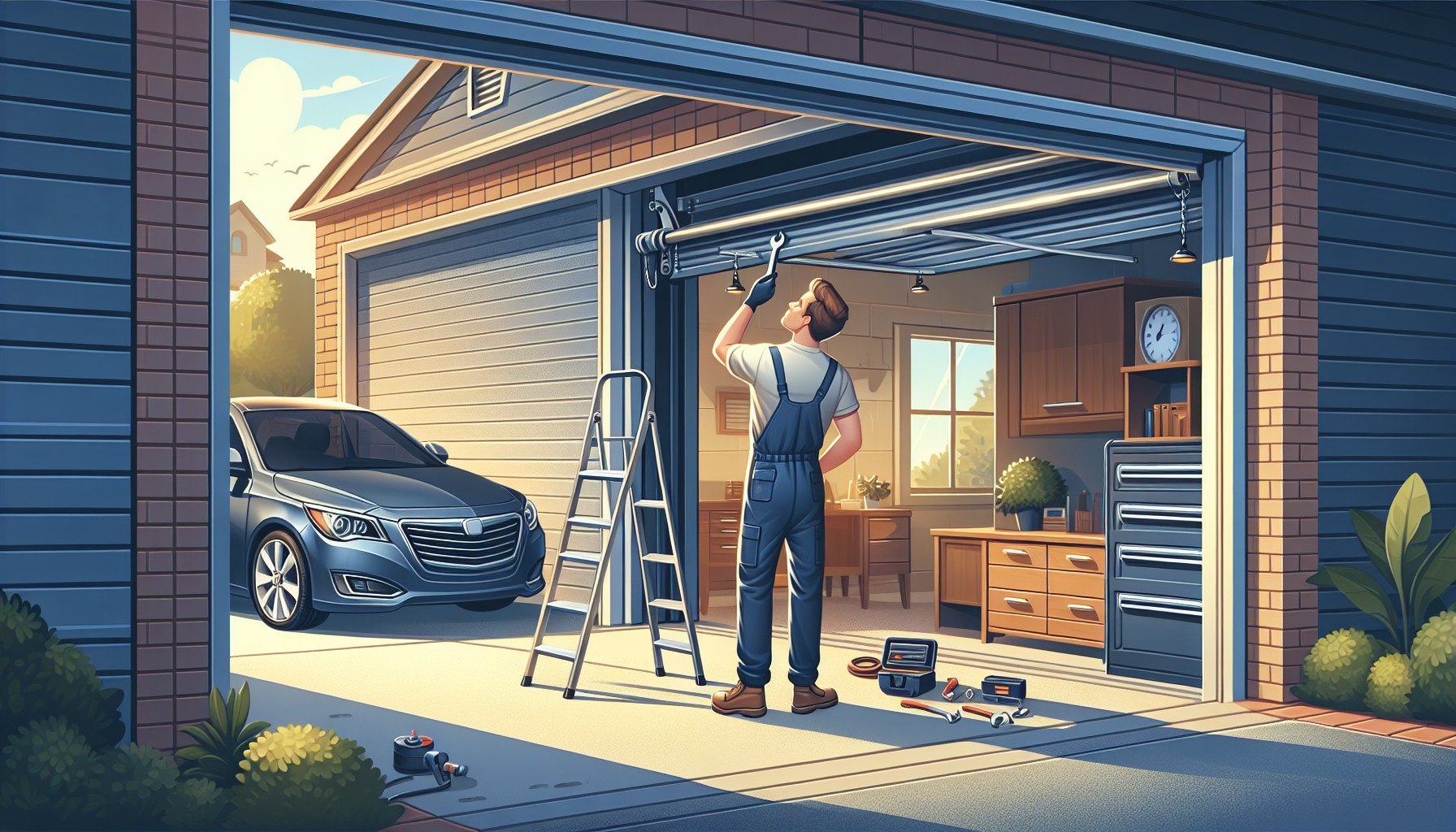 Garage Door Repair guide, detailed tips on fixing and maintaining your garage door for optimal performance and safety