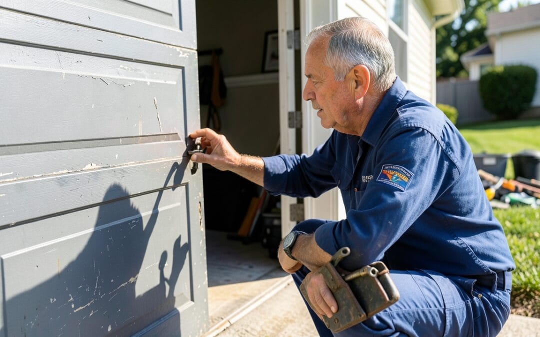 What are the common types of garage door repair services?