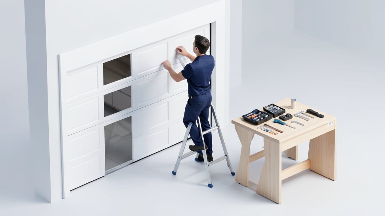 Garage door safety guide in California emphasizing protective tips for homeowners in Los Angeles